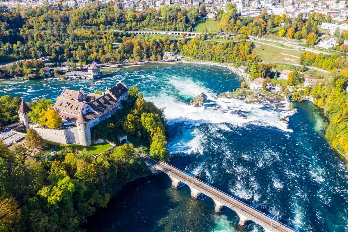 Schaffhausen Cataratas Rheinfall 5